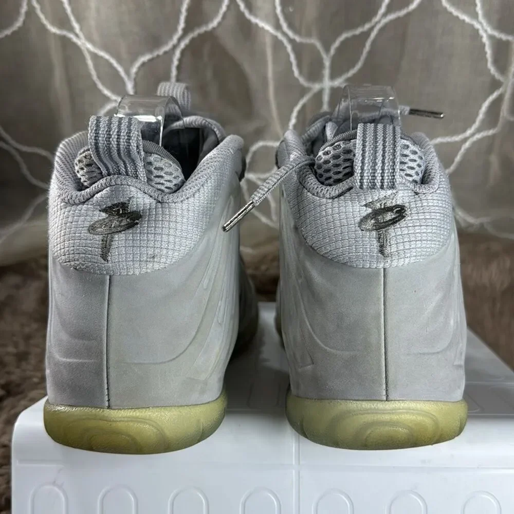 (E3) Nike Air Little Posite One PRM Foamposite Wolf Grey suede GS 2015